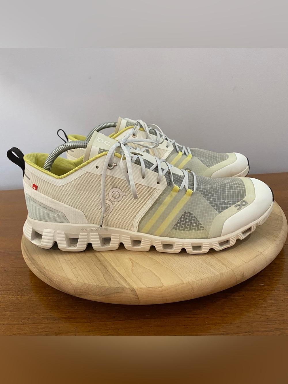 On Cloud X Shift Vapor Acacia White Mens Sz 12 Training Running Athletic Shoes